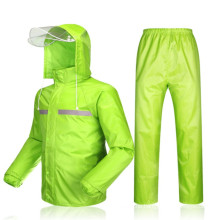 Rainy Day Waterproof Rain Wear Oxford Fabric Durable Motorcycle Rain Suits